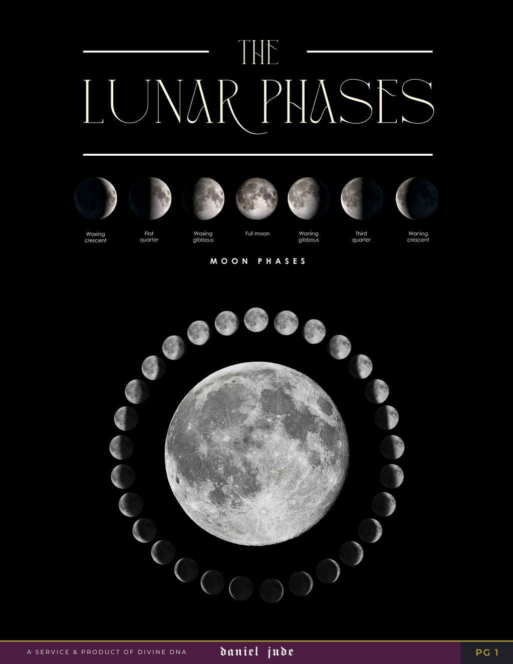 PREORDER: The Divine DNA Moon Journal - Volume I - Physical Copy